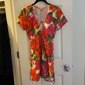Show me your mumu tropical flora dress S